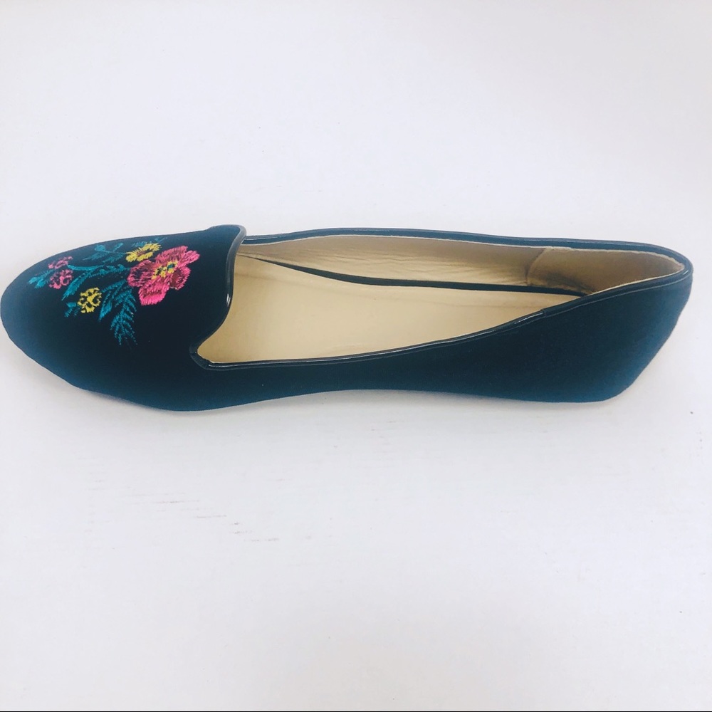 Flats With Floral Design